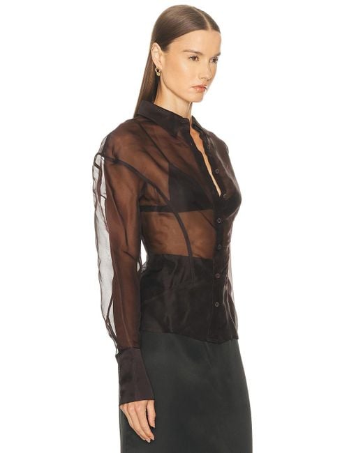 Staud Black Aida Top