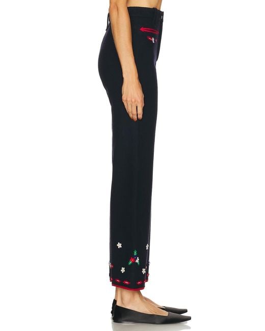 Bode Black Carroll Trouser