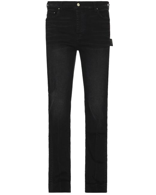 Amiri Cotton Stacked Flare Jean in Black for Men | Lyst UK
