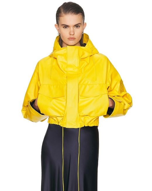 Ralph Lauren Yellow Ferra Bomber Jacket