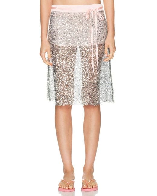 Siedres Natural Shailene Skirt