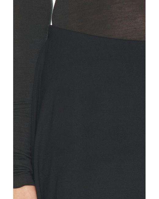 Skims Black Smooth Lounge Mini Skort