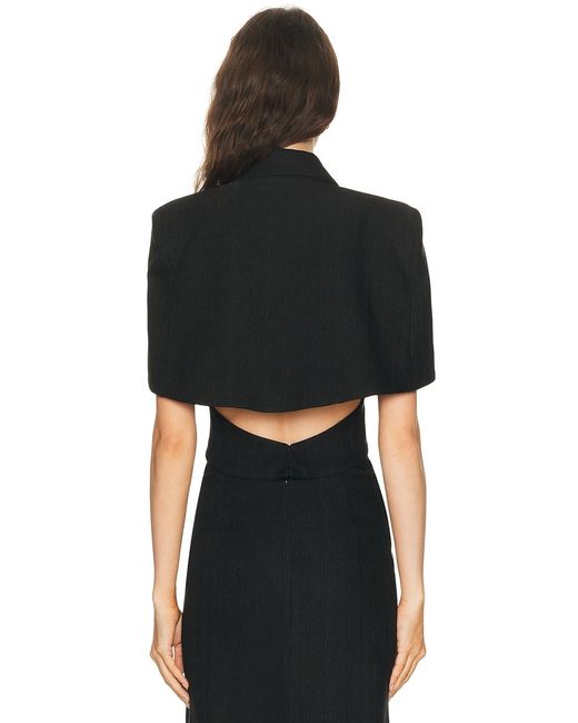 SEV Black Tailored Cape