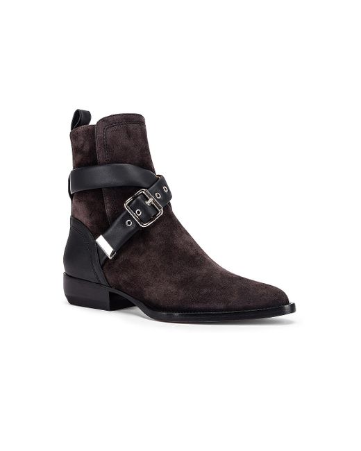 chloe buckle boots