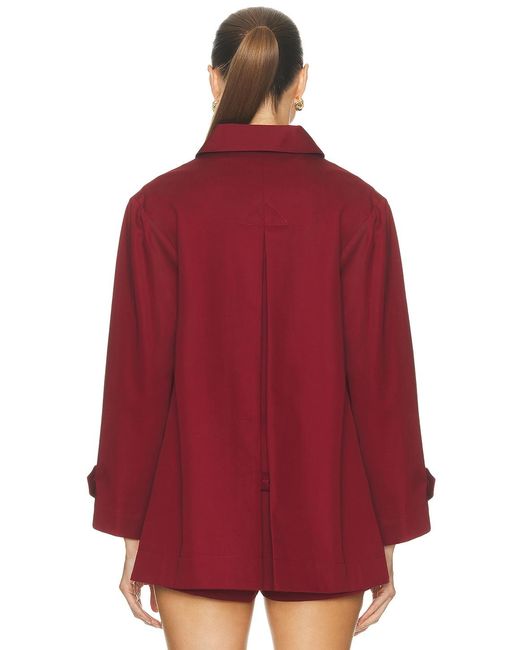 Matthew Bruch Red Cargo Barn Jacket