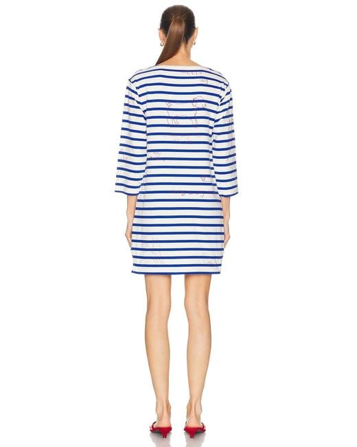 Bode Blue Margate Dress