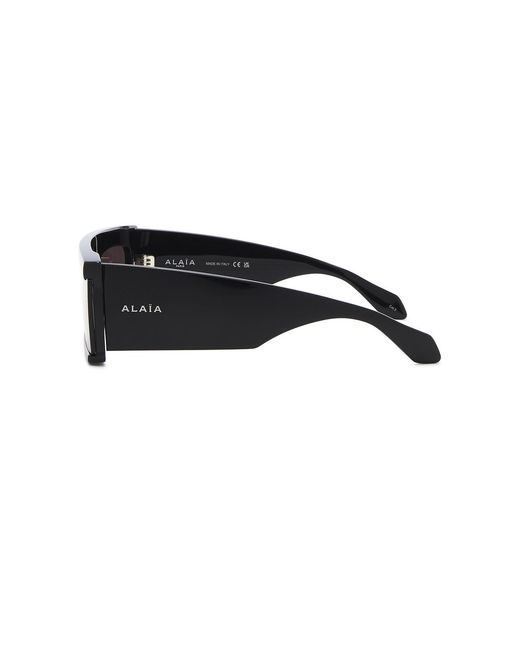 Alaïa Multicolor Cut Rectangular Sunglasses