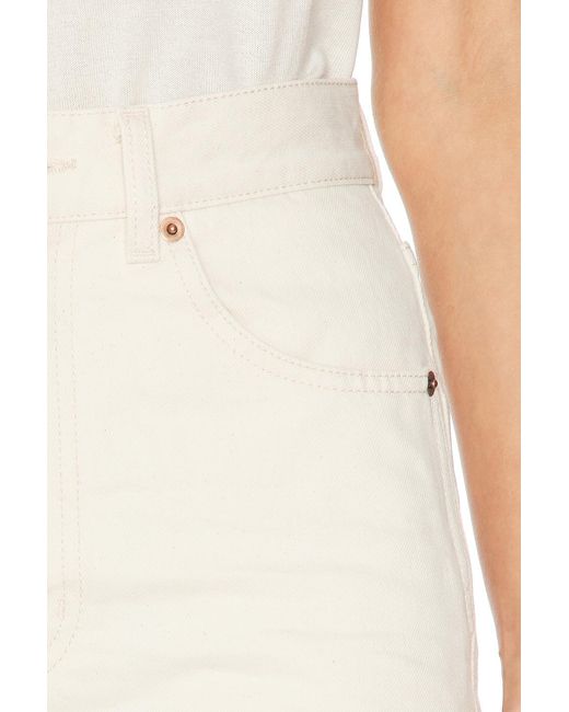 Saint Laurent White Bootcut Leg Jeans