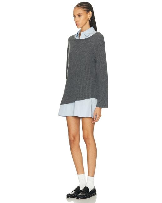 Staud Gray Dane Dress
