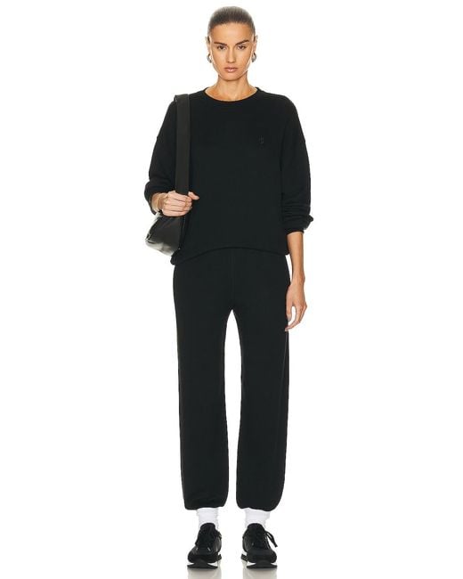 ÉTERNE Black Classic Sweatpant