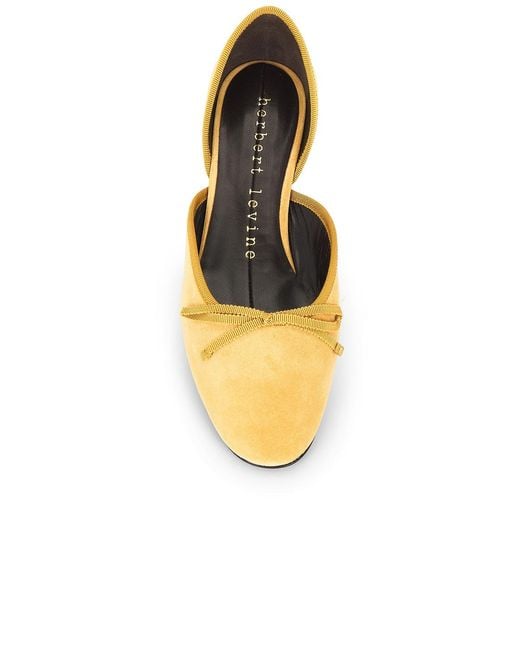 Herbert Levine Metallic 24/7 Suede Flat