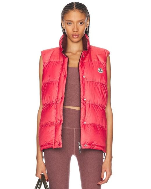 Moncler Red Verone 1 Reversible Jacket