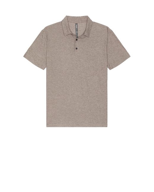vuori Gray Strato Tech Polo for men