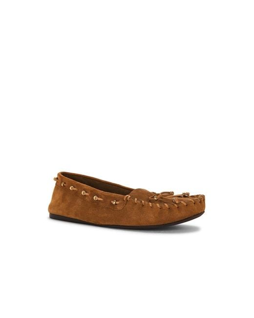 Khaite Brown Milly Flat
