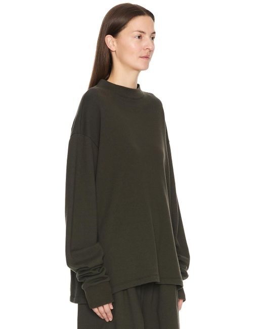 The Row Black Amira Top