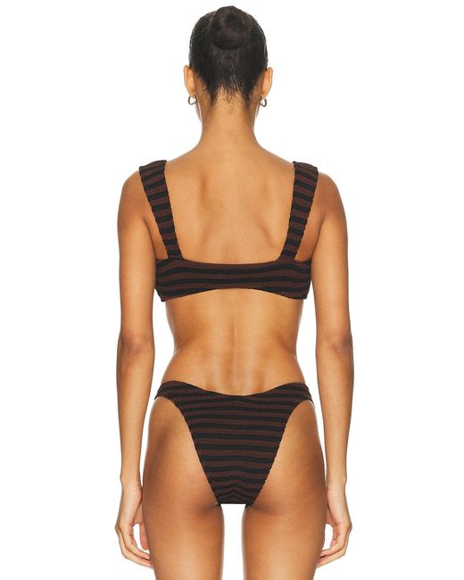Bondeye Black Ring Delphi Crop Bikini Top