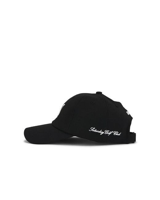 Khalhon Black Delta Stretch Performance Cap for men