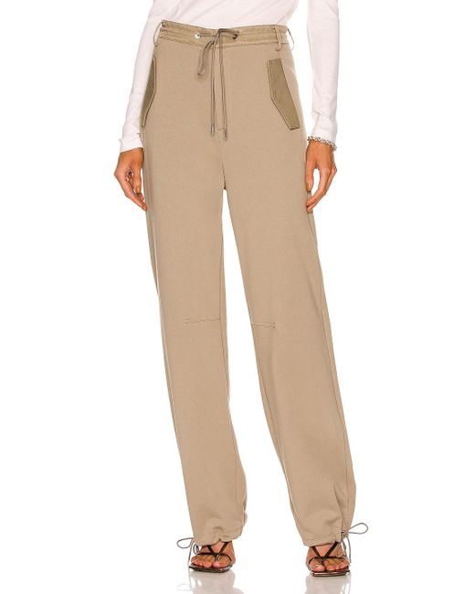 Dion Lee Cotton Parachute Sweatpants in 