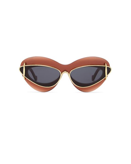 Loewe Blue Double Frame Sunglasses