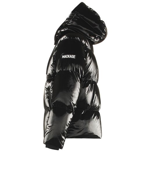Mackage Black Kent Glo Puffer Jacket for men