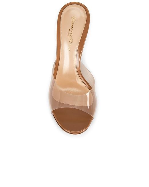Gianvito Rossi White Sofia Mule