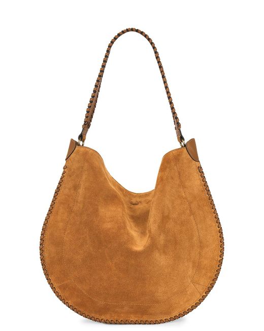 Isabel Marant Oskan Hobo Shoulder Bag in Brown Lyst