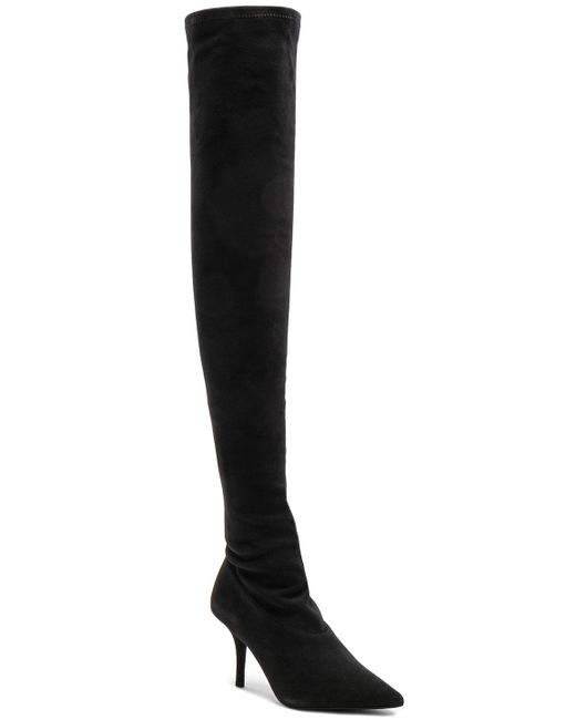 Yeezy Season 5 Suede Thigh High Boots 