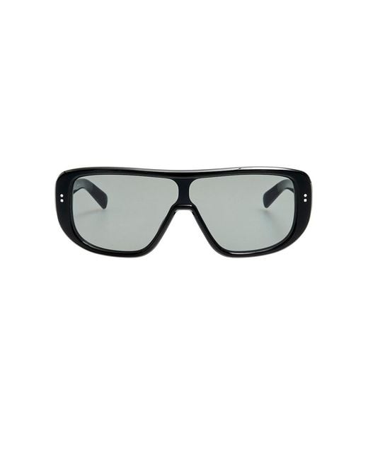 Jacquemus Black Shield Sunglasses