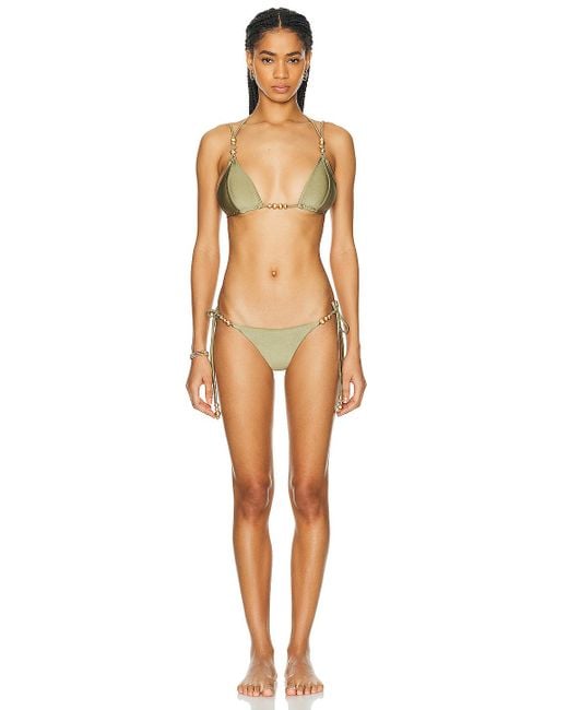 Cult Gaia Multicolor Amaris Bikini Top