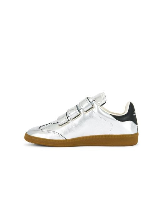 Isabel Marant White Beth Sneaker