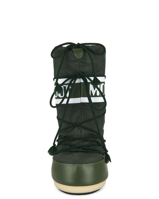 Moon Boot Green Icon Nylon Boot for men