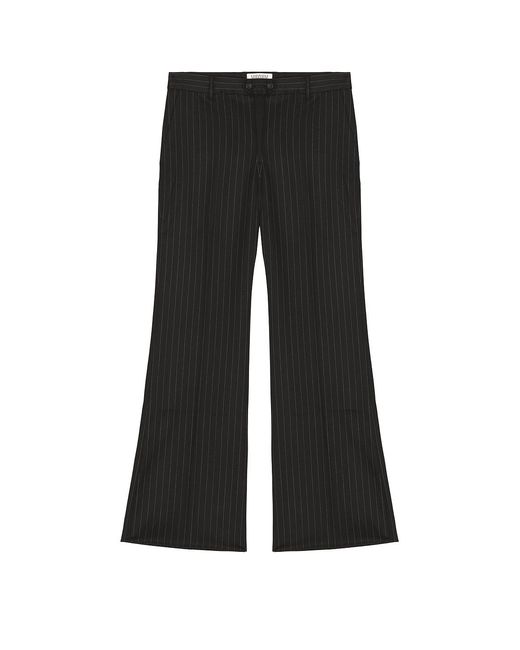 MIDNIGHT RODEO Black Flared Essential Trouser for men