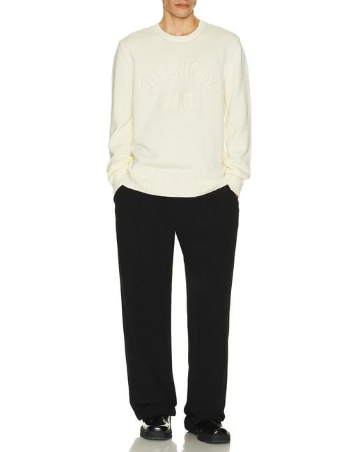Givenchy White Sweater for men