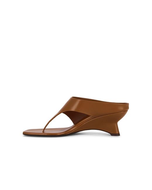 Khaite Brown Marlow 55 Mule