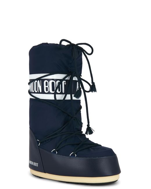 Moon Boot Blue Icon Nylon Boot for men