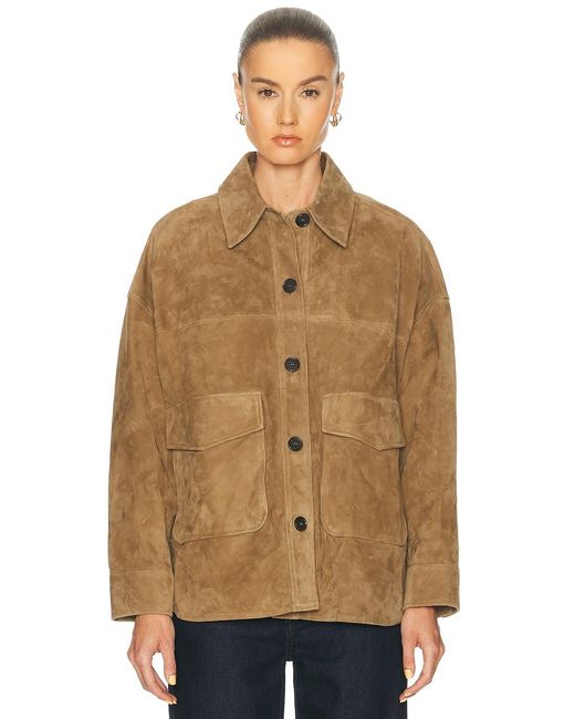Arma Natural Kaylee Suede Jacket