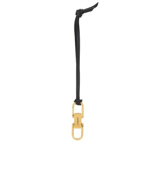 Saint Laurent Black Keyring for men