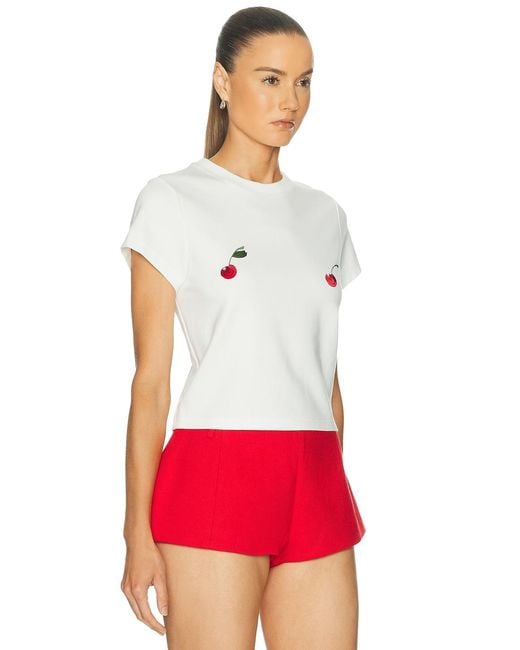 Monse Red Cherry Tee