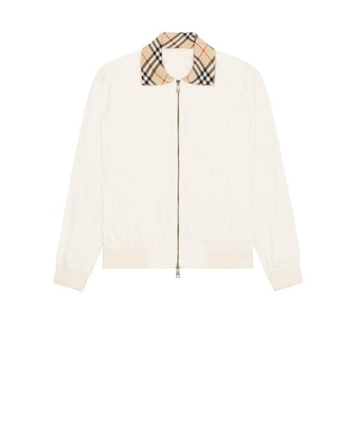 Burberry Blue Glenfields Bomber for men