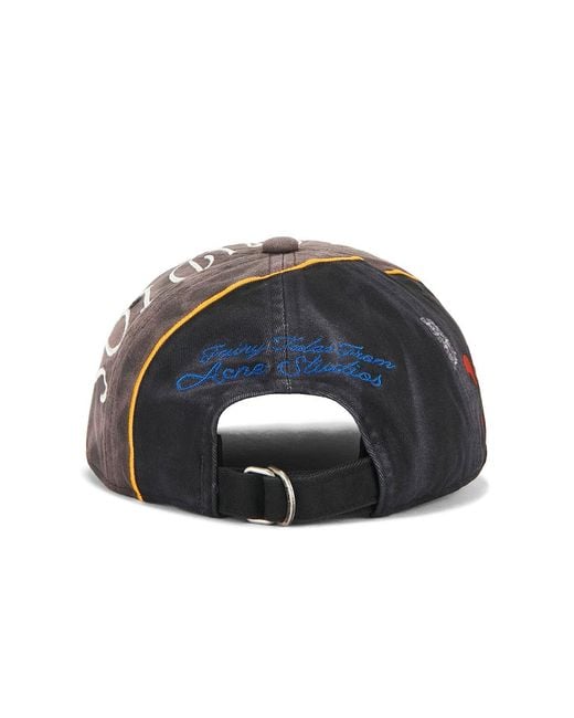 Acne Black Cuddy Sponsor Cap for men