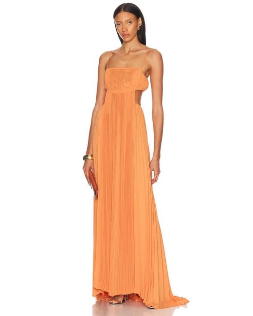 Alexis Orange Varranza Dress
