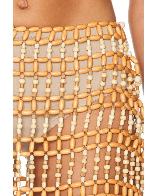 Staud Natural Abaco Skirt