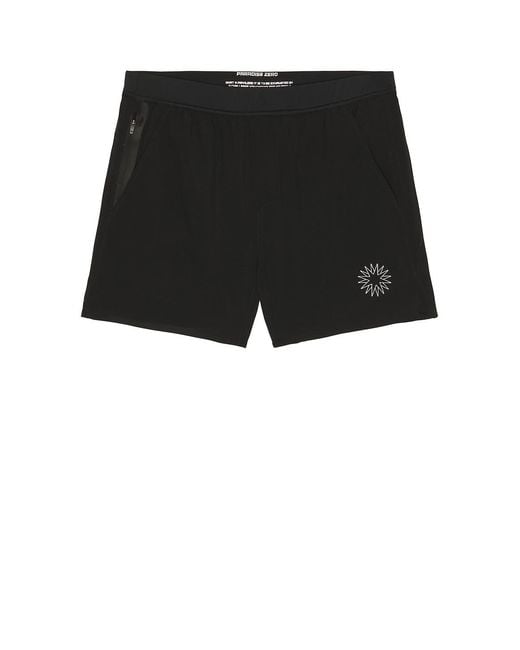 Paradise Zero Black Training Short for men