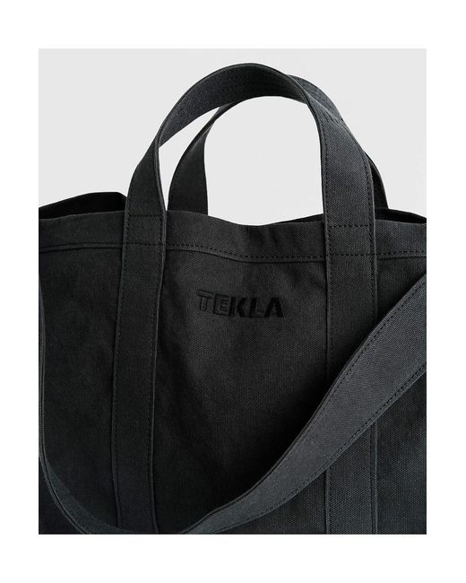 Tekla Black Beach Bag