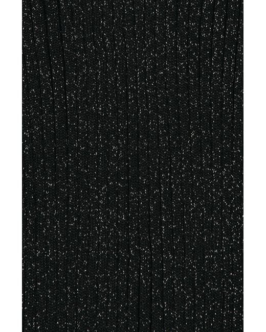 Solid & Striped Black The Tabitha Top