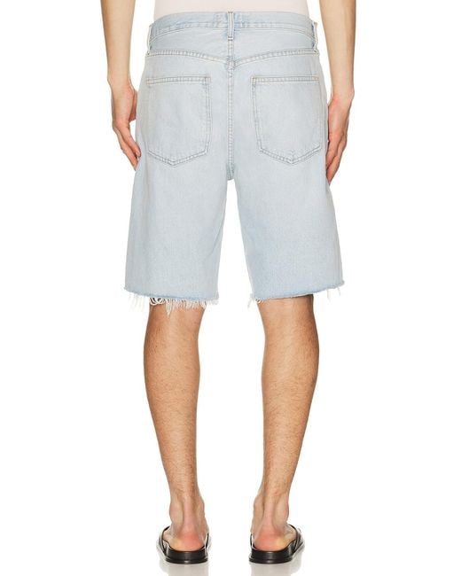 Agolde Blue Anson Short for men