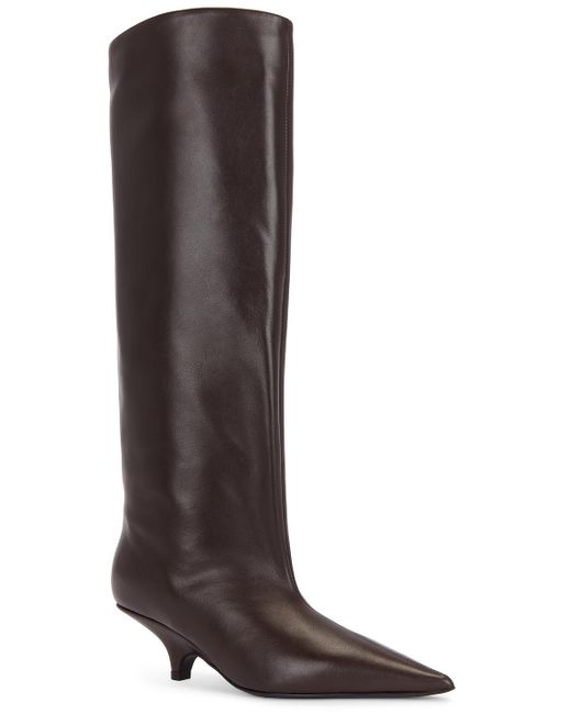Totême  Brown The Wedge Heel Boot
