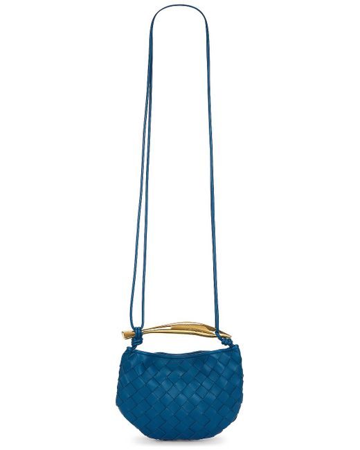 Bottega Veneta Blue Mini Sardine Bag