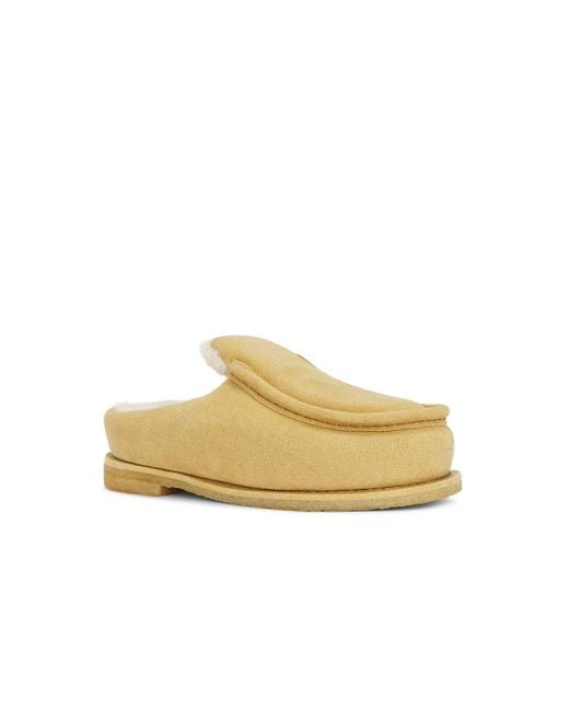 J.W. Anderson Yellow Flat Mule