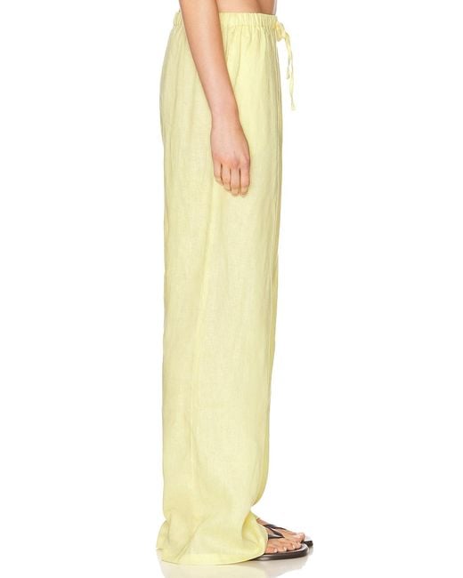 AEXAE Yellow X Revolve Drawstring Pant